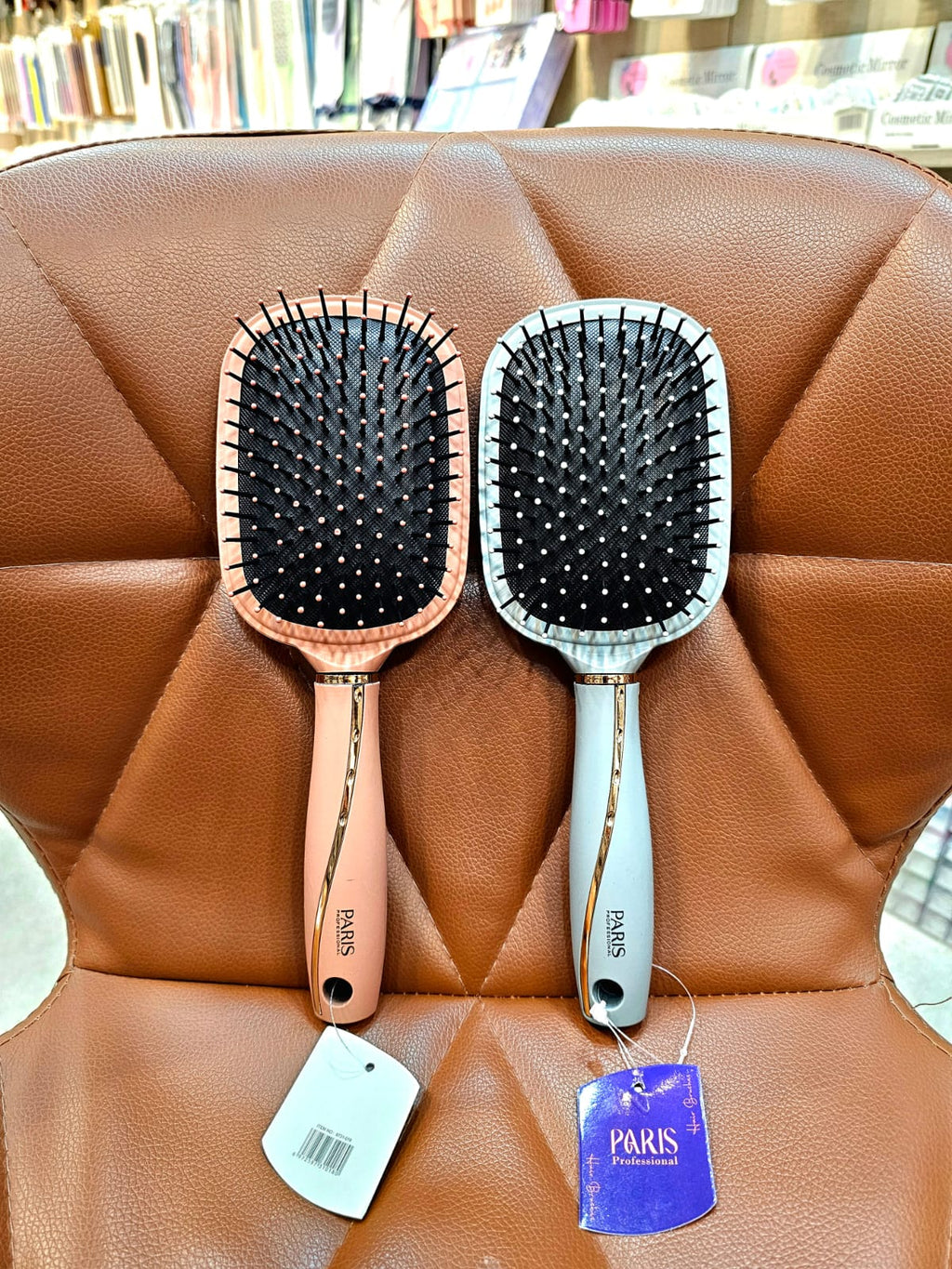 PARIS Professional Detangling Hair Brush | Anti Frizz Paddle Brush for Women & Men