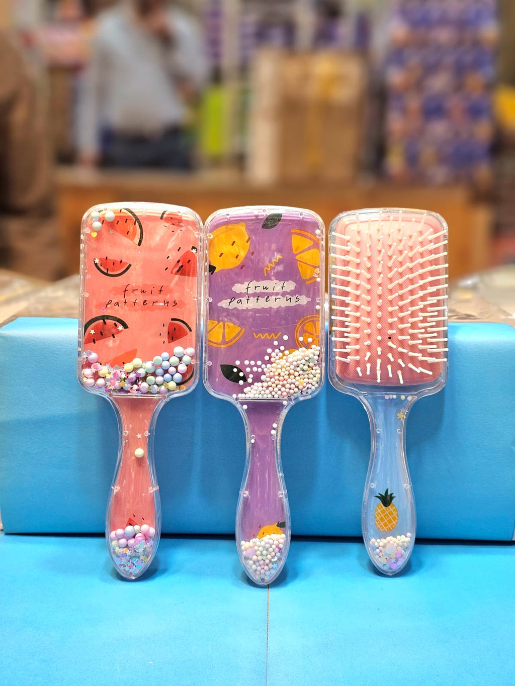 *Premium Fruit Shaker Hair Brush - 3 Designs | Watermelon, Orange & Pineapple*
